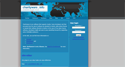 Desktop Screenshot of charityware.info